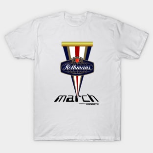 March F1 Team Season 82 Motorsport Art T-Shirt